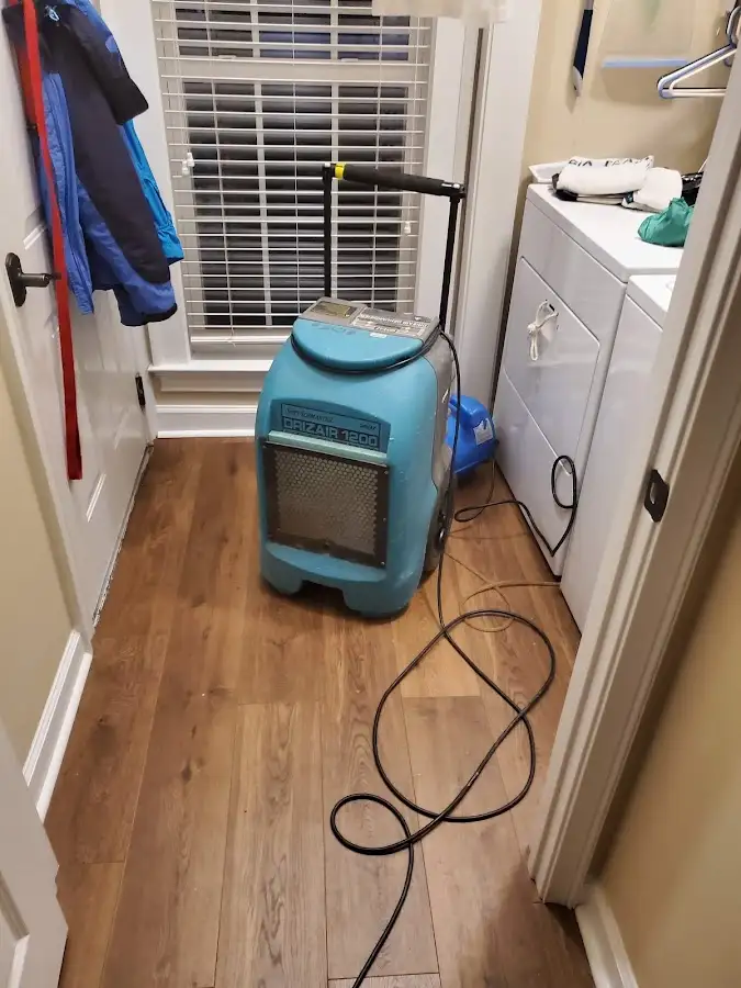 Commercial dehumidifier deployed for Crawl Space Restoration in Fallbrook